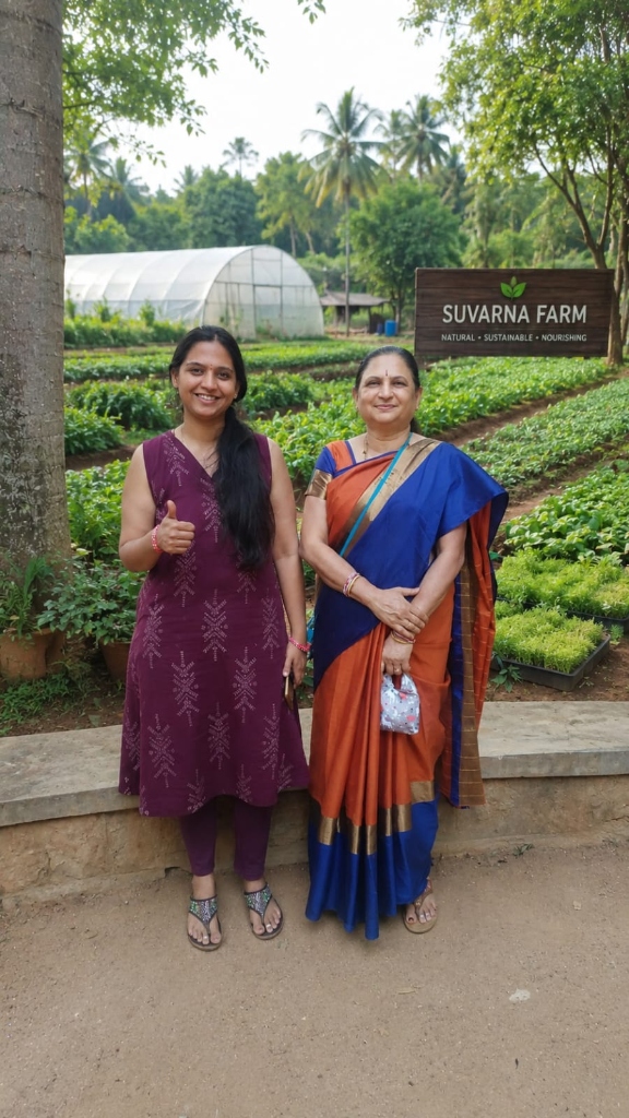 Megha Patil Mangoli and Padmaja N Patil — Founders, Suvarna Farm Foods